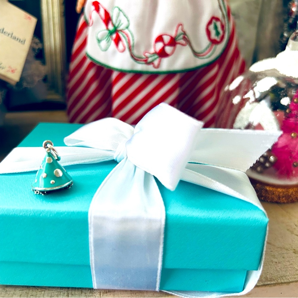 Tiffany SS and Blue Enamel Party Hat